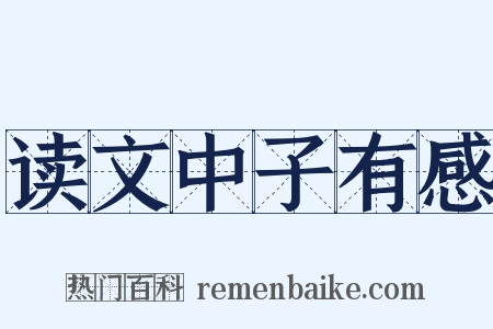 读文中子有感是什么意思的图片